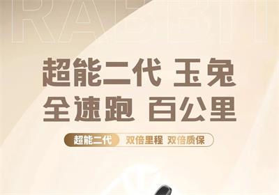 騎玉兔，兔年跑得更遠
