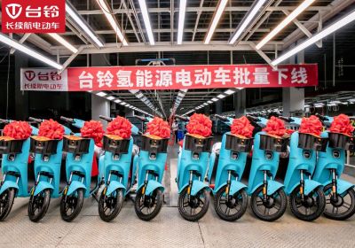 臺鈴氫能源電動車批量下線！